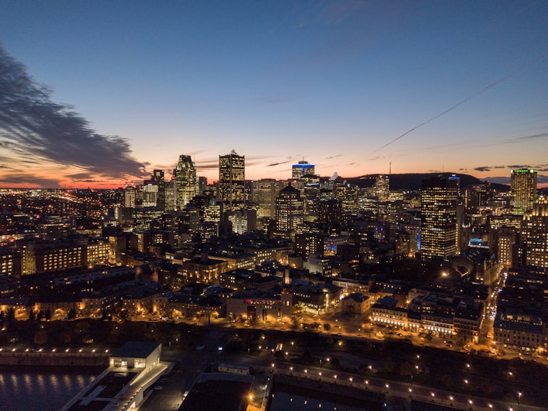 Montreal, Quebec skyline