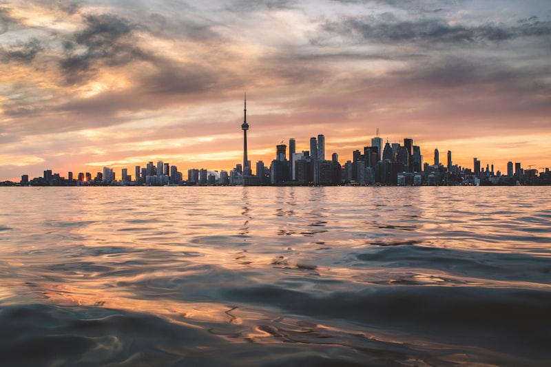 Toronto skyline with CN Tower